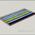 ArteCasanueva- Kris azul – azulejo (Mediano)