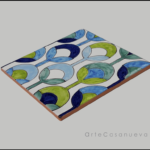 ArteCasanueva – paño cristy azul – azulejo tienda (Mediano)
